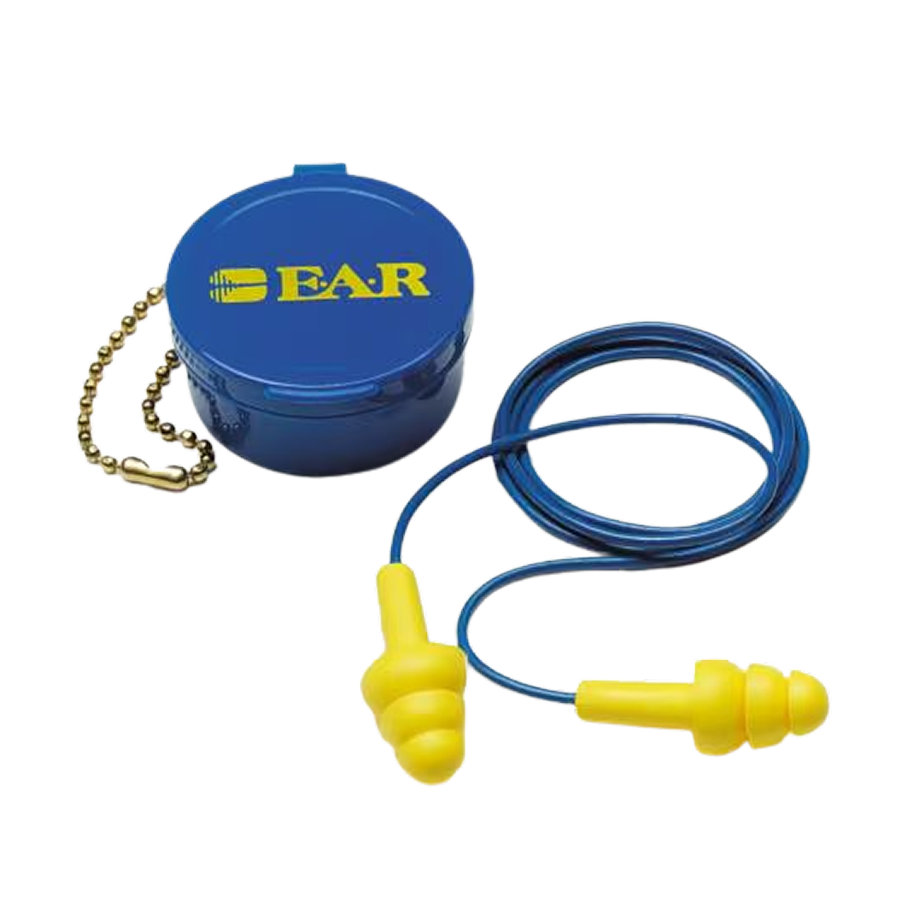 3M™ E-A-R™ UltraFit™ Earplugs 340-4002, Corded, Carrying Case, 200 Pair/Case